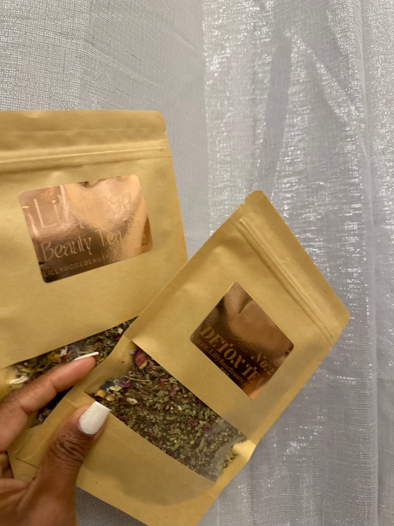 Lilly Rose DUO PACK! NO. 1 (Beauty Tea) & NO.2 Tea (Detox Tea)