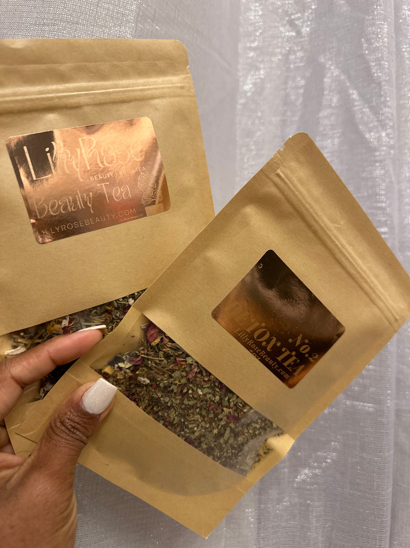 Lilly Rose DUO PACK! NO. 1 (Beauty Tea) & NO.2 Tea (Detox Tea)