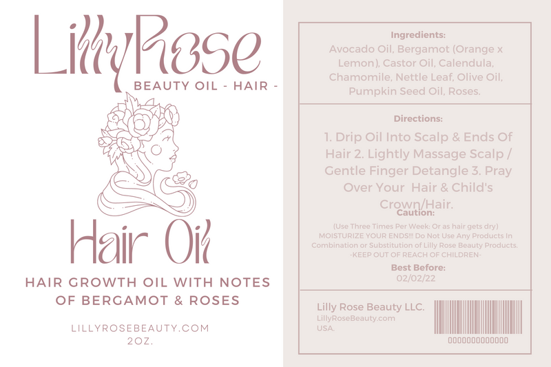 Lilly Rose Beauty - Hair Oil